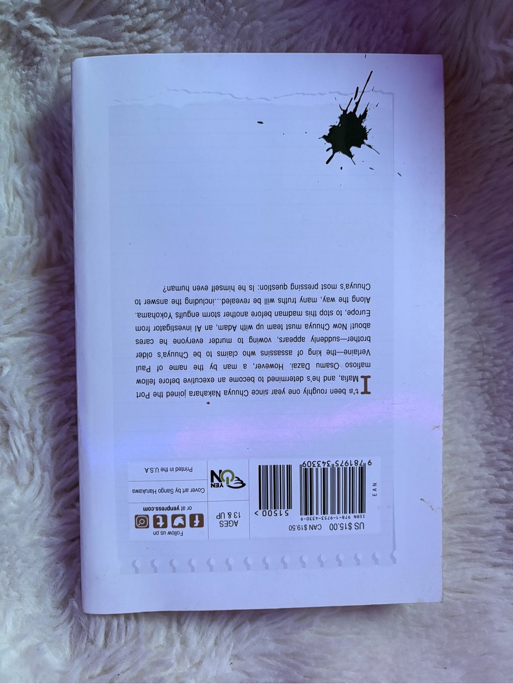 Bungo Stray Dogs - Light Novel